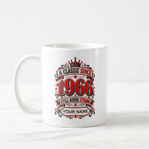Caneca De Café Um Clássico Desde 1966 – Aniversário de 60 anos Pe