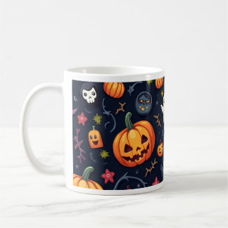 Caneca De Café Um copo bonito de Halloween