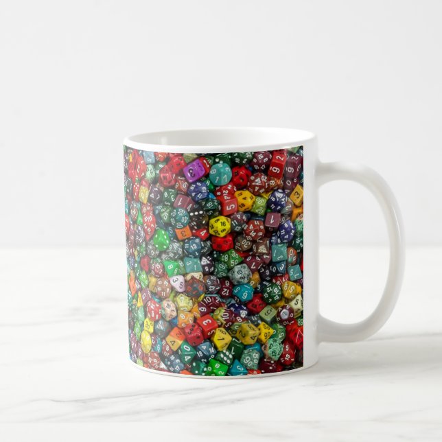 Caneca De Café Um copo dos dados! (Direita)