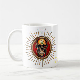 Caneca De Café Um crânio
