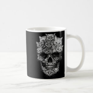 Caneca De Café Um Crânio Mas São Gatos Esqueleto de Gatinho Hallo