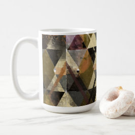 Caneca De Café Um design abstrato moderno