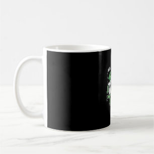 Caneca De Café Um Design de Halloween de Enfermeira Assustadora
