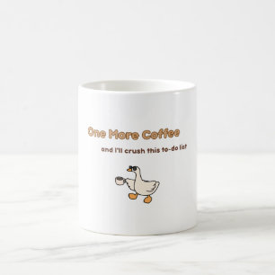 Caneca De Café Um design de pato para Mais Um Café