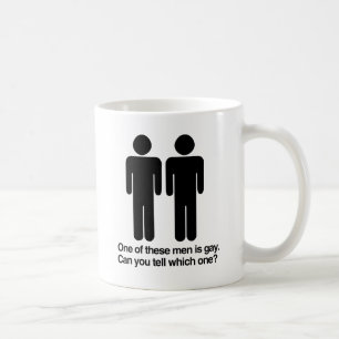Caneca De Café UM DESSES HOMENS É GAY, VOCÊ PODE DIZER QUAL.png