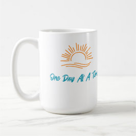 Caneca De Café Um Dia De Cada Vez Café Mug Sober Life 15Oz