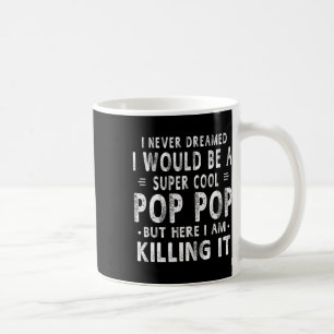 Caneca De Café Um Dia de os pais Pop Super Legal, Avô, Homens Pre