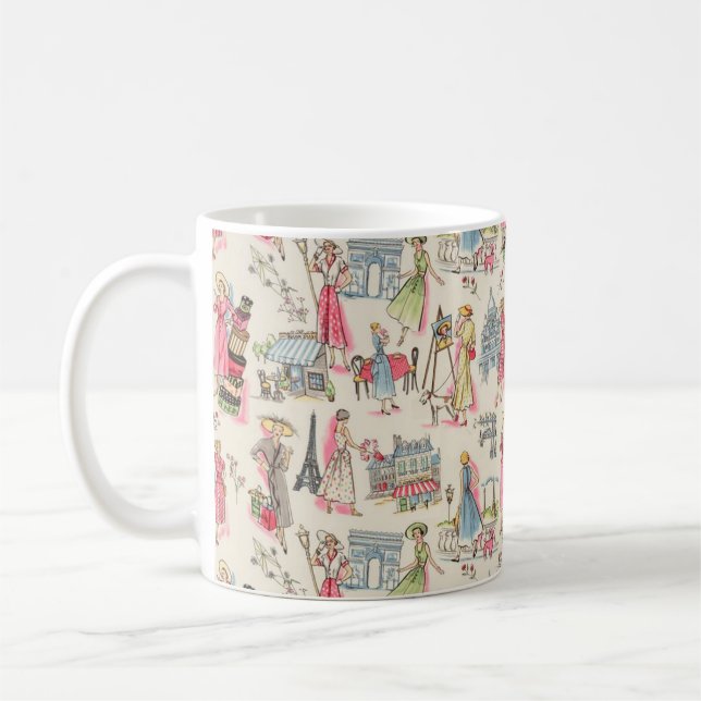 Caneca De Café Um dia em Paris (Esquerda)