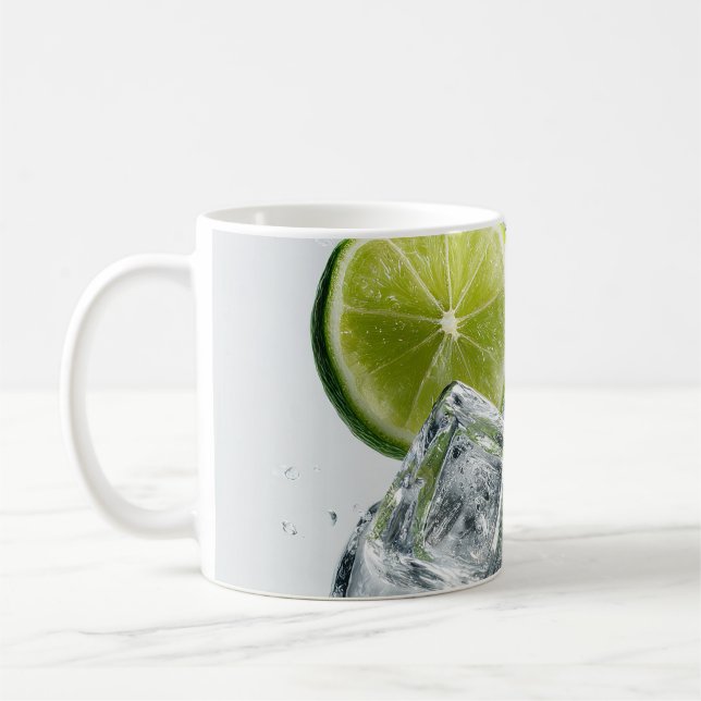 Caneca De Café Um Dia Revigorante de Verão 001 (Esquerda)