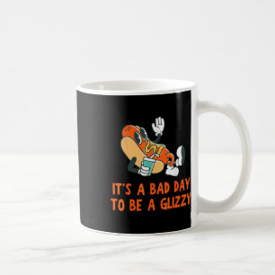Caneca De Café Um Dia Ruim Para Ser Um Cachorro Glizzy No Dia 4 D
