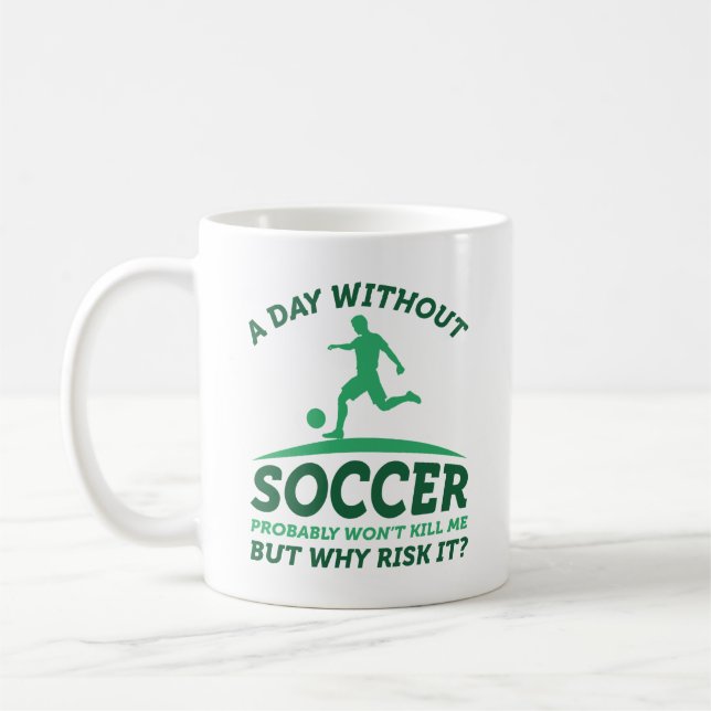 Caneca De Café Um Dia Sem Futebol (Esquerda)