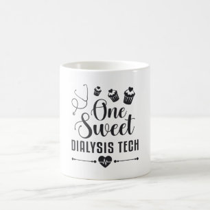 Caneca De Café Um Doce Presente Técnico de Diálise Tecnológica