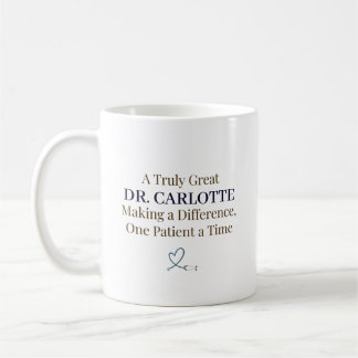 Caneca De Café Um Doutor Verdadeiramente Grande Apreciação Person
