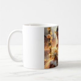 Caneca De Café Um Embraço Adorável em uma Taça: Calor para a Alma