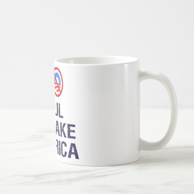 Caneca De Café Um erro terrível grande, América (Direita)