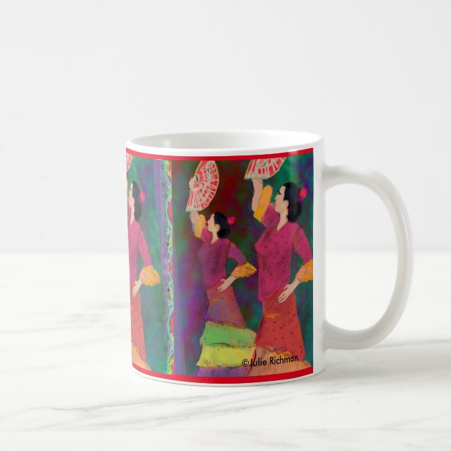 Caneca De Café Um Flamenco bonito (Direita)