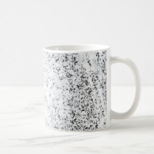 Caneca De Café Um fundo de textura granulada a preto e branco