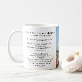 Caneca De Café Um garfo no Pierogi por RoseWrites Mug