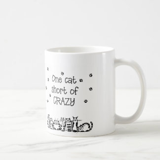 Caneca De Café Um gato curto de presentes loucos