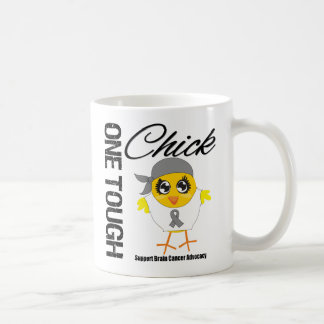 Caneca De Café Um guerreiro resistente do cancro cerebral do