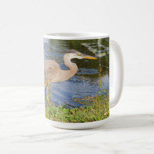 Caneca De Café Um herão azul