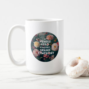 Caneca De Café Um Humilde Herói na Grande Sinfonia da Natureza
