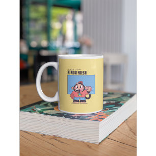 Caneca De Café Um Macaco Engraçado Fresco Vibe Coffee Mug