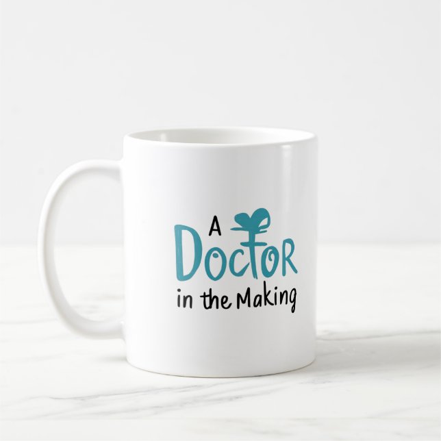 Caneca De Café Um médico em formação (Esquerda)