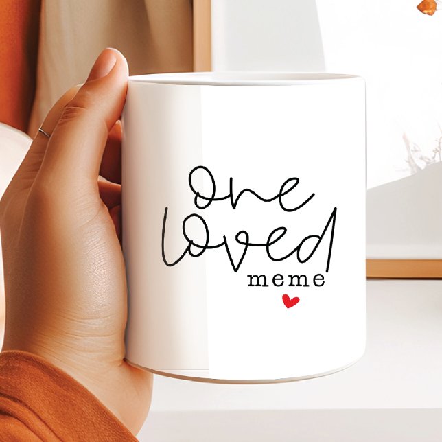 Caneca De Café Um Meme Amado (Criador carregado)
