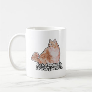 Caneca De Café Um meme engraçado de gato ranzinza para amantes de