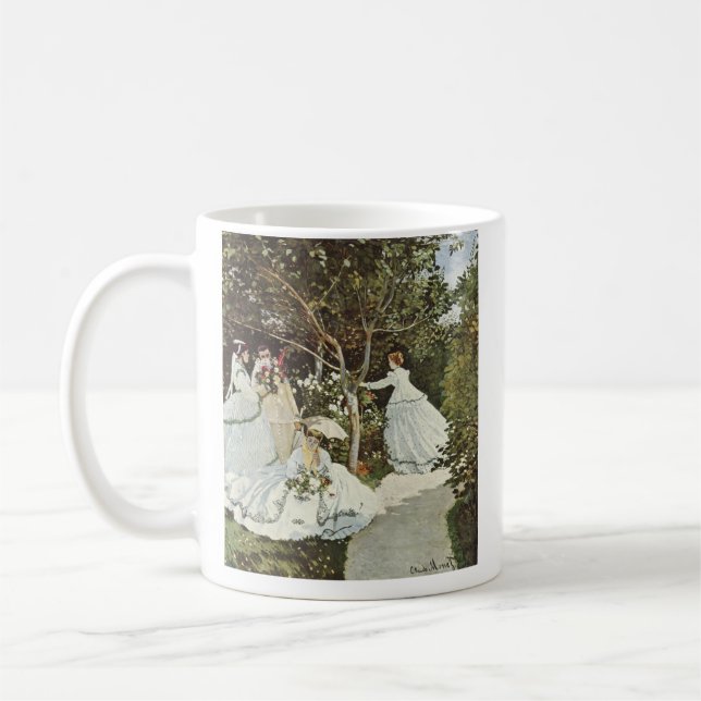 Caneca De Café Um moinho de vento em Zaandam Claude Monet (Esquerda)