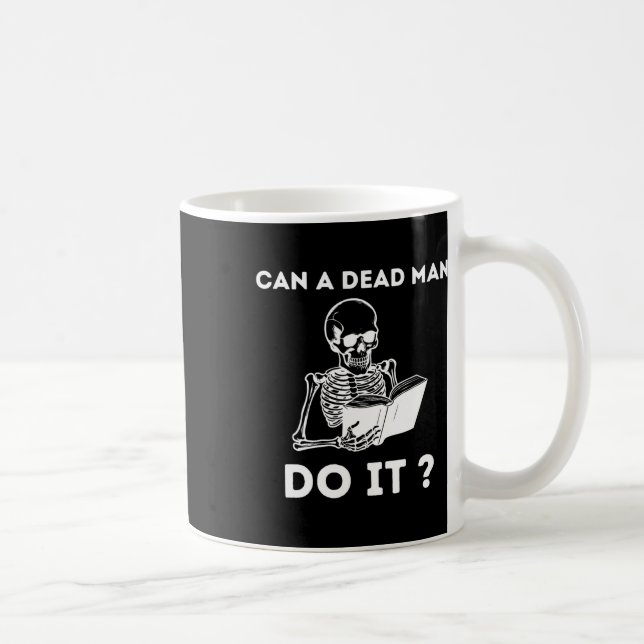 Caneca De Café Um Morto Faz Uma Análise De Comportamento De Hallo (Direita)