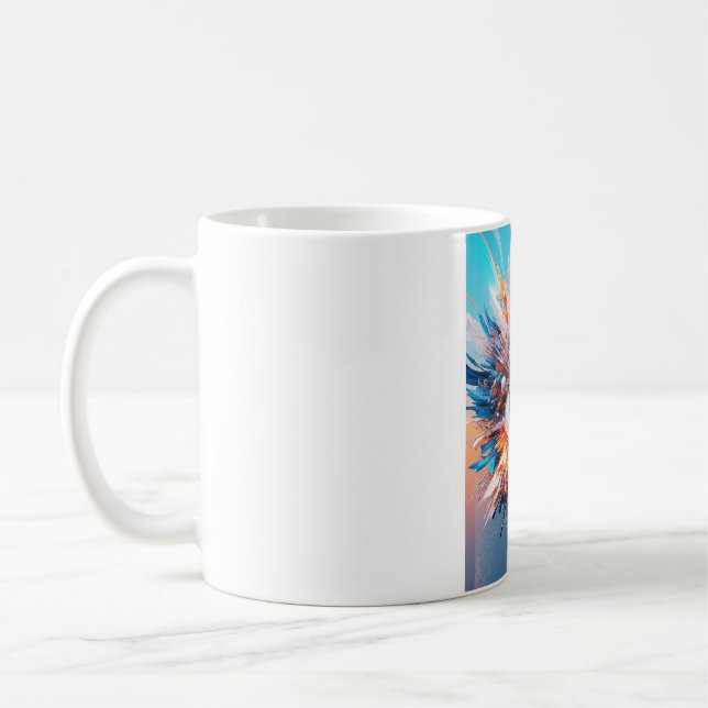 Caneca De Café Um Mundo De Maravilha Começa Com Visão (Esquerda)
