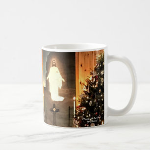 Caneca De Café Um Natal bonito da igreja do rio do urso