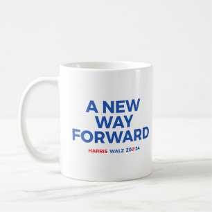Caneca De Café Um novo caminho - Harris Walz 2024