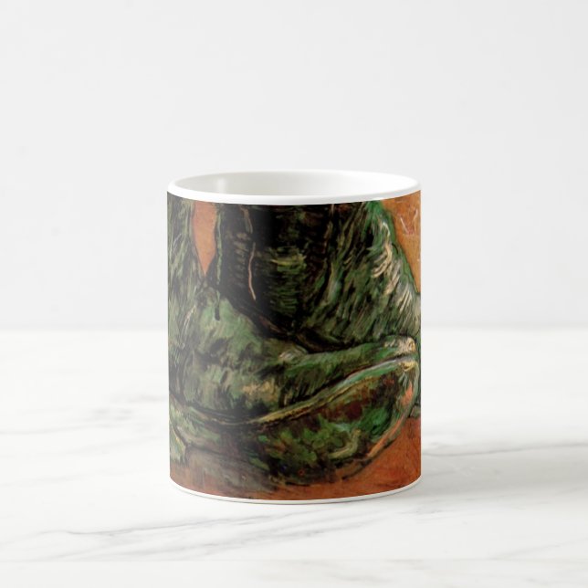 Caneca De Café Um par de Calçados de Vincent van Gogh (Centro)