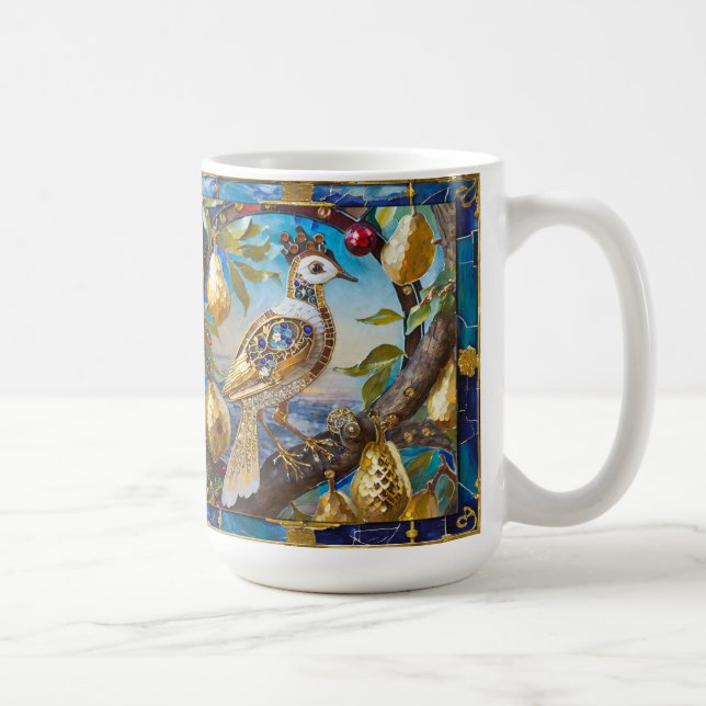 Caneca De Café Um Partucho em uma Árvore de Pera (Direita)