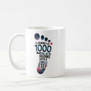 Caneca De Café "Um passo para mil milhões"