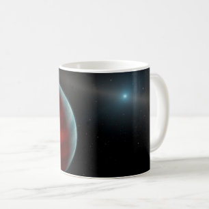 Caneca De Café Um Planeta Gigante A Gás Em Torno De Uma Estrela N
