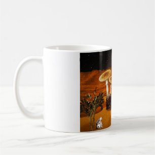 Caneca De Café Um planeta verde e respirador