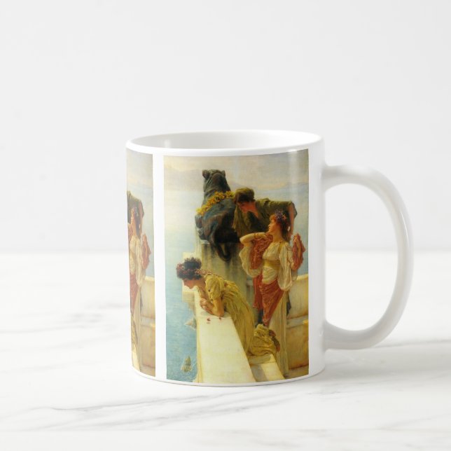 Caneca De Café Um Ponto de Observação de Sir Lawrence Alma-Tadema (Direita)