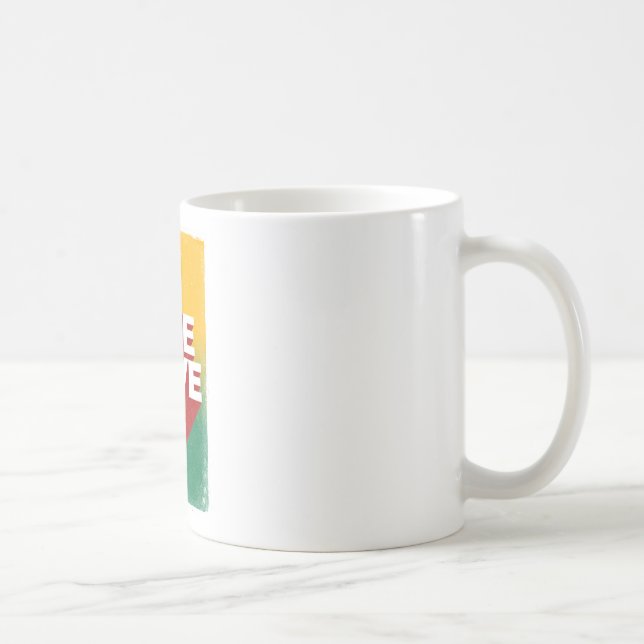 Caneca De Café Um Poster de amor (Direita)