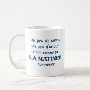 Caneca De Café um pouco de açúcar um pouco de amor é como