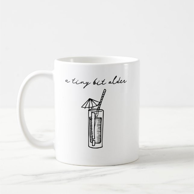 Caneca De Café Um pouco mais velho (Esquerda)