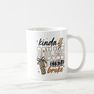 Caneca De Café Um pouco sofisticado, um pouco falido