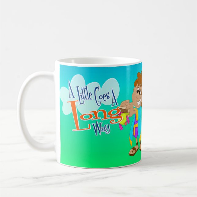 Caneca De Café Um pouco vai uma maneira longa (Esquerda)