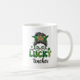 Caneca De Café Um Professor Sortudo - Dia de São Patrício
