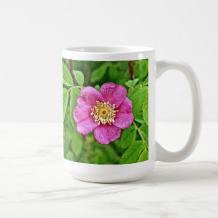 Caneca De Café Um Rosa selvagem