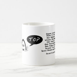 Caneca De Café um selo de aprovação, pinnepedia approbatione. 