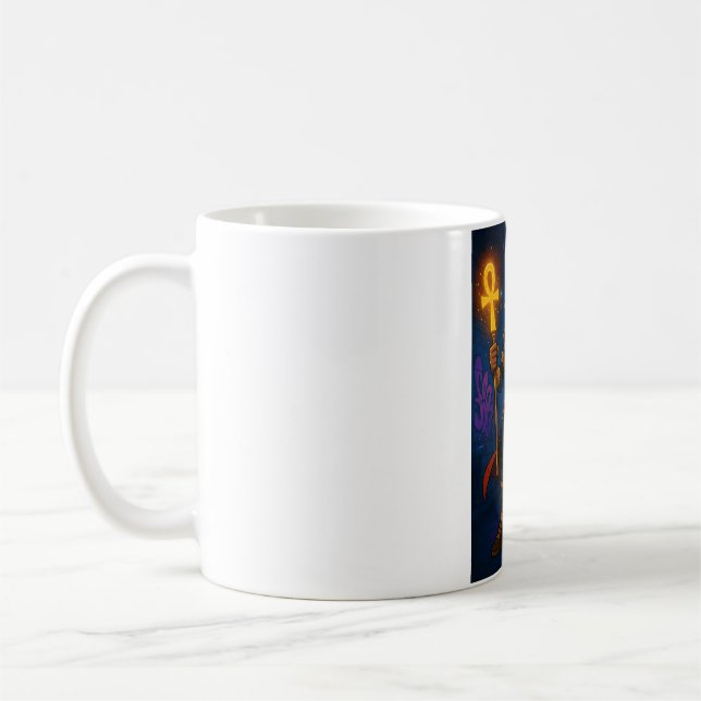 Caneca De Café Um super-herói com características faraônicas (Esquerda)